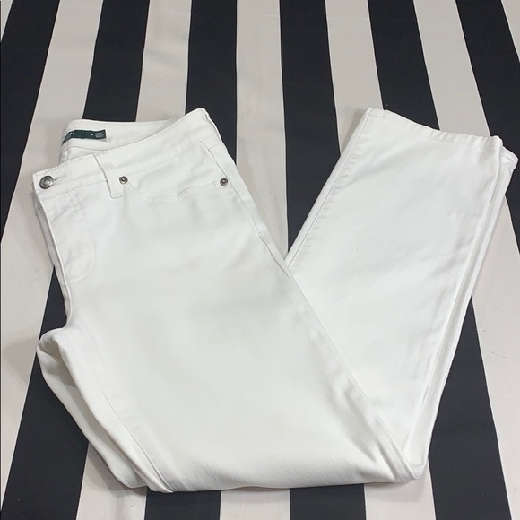 Ralph Lauren Denim - 🎉2 for $30🔥LAUREN white straight leg jeans 🔥